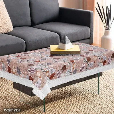 Trendy PVC Printed Waterproof Rectangle 4 Seater Table Cover 40x60 Inch-thumb0