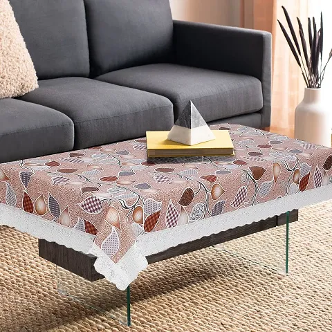 Dakshya Industries PVC Printed Table Cover Printed,Washable Waterproof