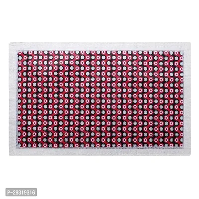 Trendy PVC Printed Waterproof Rectangle 4 Seater Table Cover 40x60 Inch -RedBlack-thumb4