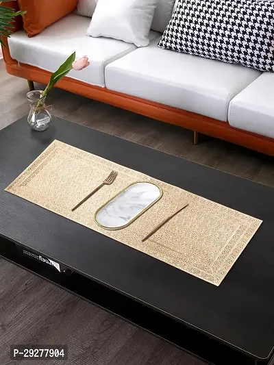 Designer Moulding Table Runner For Dining Table  - Gold