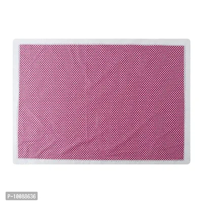 Dakshya Industries PVC Printed Table Cover Printed,Washable Waterproof Table Protector (Pink, 10 Meter Roll)-thumb3