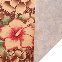 Dakshya Industries Floral Design PVC Wardrobe Kitchen Drawer Cupboard Cabinet Shelf Mat, Shelf Liner 5 Mtr - Multicolor-thumb3