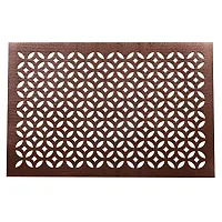 Dakshya Industries PVC Soft Leather 6 Pieces Dining Table Placemat Set (Copper)-thumb3