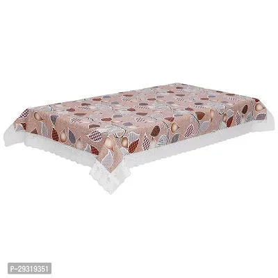 Trendy PVC Printed Waterproof Rectangle 4 Seater Table Cover 40x60 Inch-thumb2