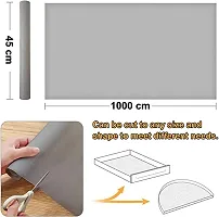 Dakshya Industries Multipurpose, Waterproof, Super Strong, Anti Slip Diamond Textured Mat/Sheet Cupboard Shelf, Fridge,Table, Bathroom Shelves Liner-thumb2