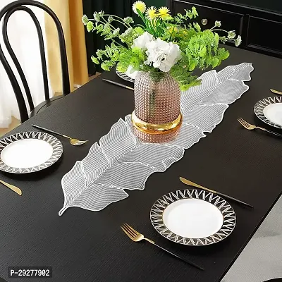 Designer Moulding Table Runner For Dining Table  - Silver-thumb3