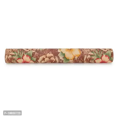 Dakshya Industries Floral Design PVC Wardrobe Kitchen Drawer Cupboard Cabinet Shelf Mat, Shelf Liner 5 Mtr - Multicolor-thumb3