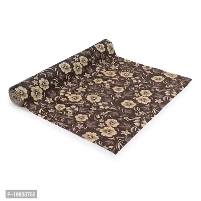 Dakshya Industries PVC Small Flower Printed Table Cover Washable Waterproof Table Protector