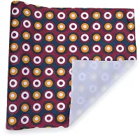 Dakshya Industries PVC Printed Table Cover Printed,Washable Waterproof (Purple, 10 Meter Roll)-thumb2