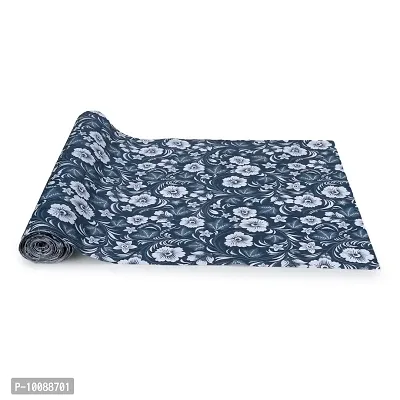 Dakshya Industries PVC Printed, Washable, Waterproof Shelf Mat (Blue, 5 Meter Roll)-thumb2