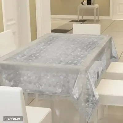 Forever Groovy Transparent PVC Dining Table Cover