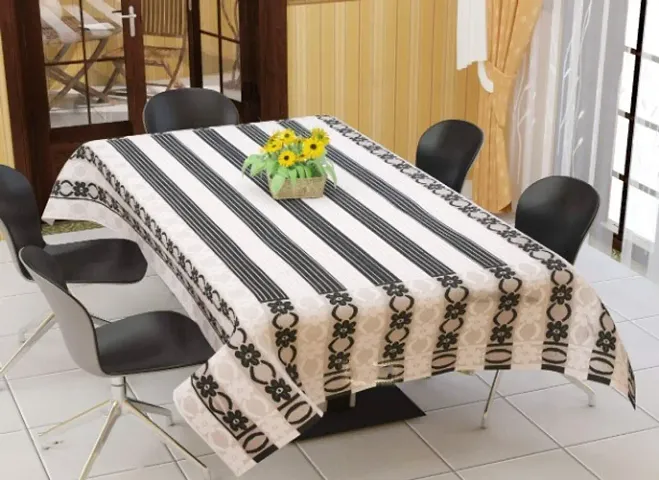 Cotton Premium 6 Seater Dining Table Cover