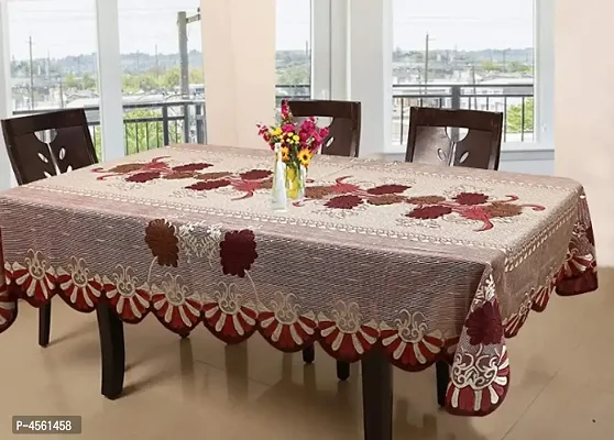Forever Groovy Premium 6 Seater Dining Table Cover - 60x90 Inches-thumb0