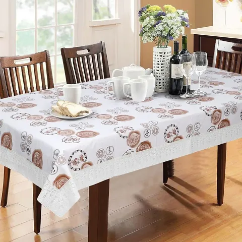 Premium PVC 6 Seater Dining Table Cover