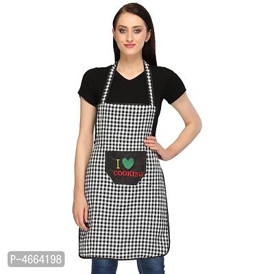 Forever Groovy Checkered Apron (Pack of 1)