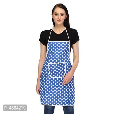 Forever Groovy Polka Design Waterproof Apron (Pack of 1)