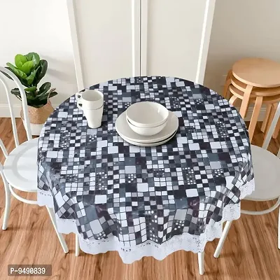 Forever Groovy Printed 4 Seater Round Table Cover