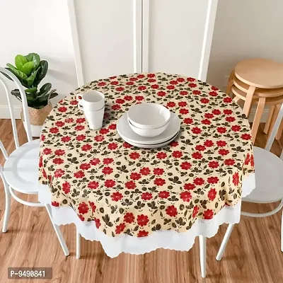 Forever Groovy Printed 4 Seater Round Table Cover