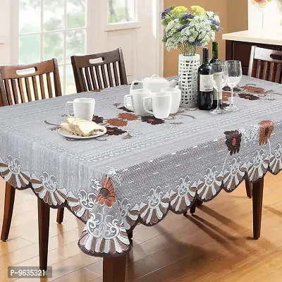 Forever Groovy Brown 6 Seater Dining Table Cover-thumb0