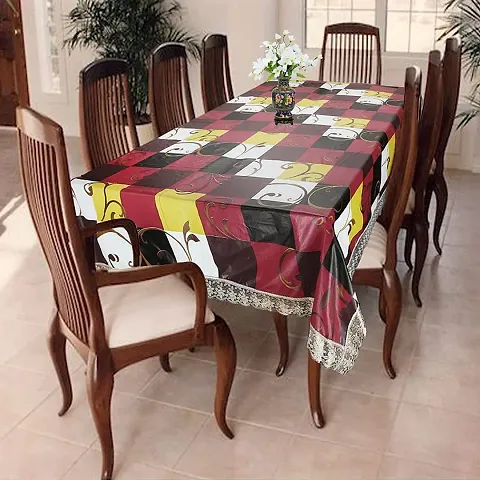 PVC Non Woven Printed 6 Seater Table Covers