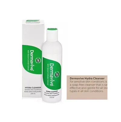 Dermavive Hydra Cleanser - 250 ml for man and women sensitive skin