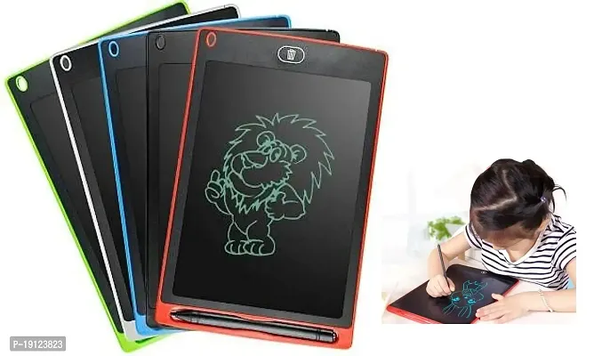 8.5-inch LCD Writing Tablet for Kids, Digital Slate, Writing Pad, Magic Slate for Kids, Led Slate for Kids with Pen (Multi-Color)-thumb0