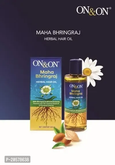 On  On Mahabhringraj Herbal Hair Oil, 200 Ml-thumb0