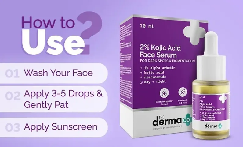 new derma co 2% kojic acid serum 30ml