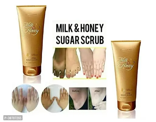 Milk Honey Sugar Scrub Pack Of 2-thumb0