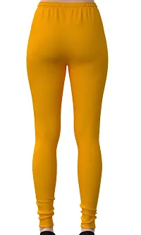 Stylish Fancy Lycra Solid Leggings For Women-thumb1