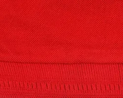 URENACRAFT Regular Fit Cotton Polo Neck T-Shirt for Men Red-thumb2