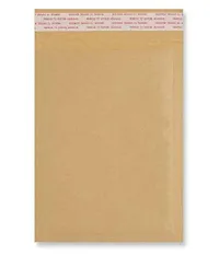 Kraft Paper Courier Bags/Envelopes 100 GSM Bag (Pack of 50) Size- (18X22)-thumb2