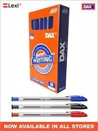COMBO DAX BALL BLUE PEN SET [ 40 PEICE SET ] neat,clean,smooth,use and throw ball pen-thumb2
