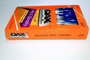 COMBO DAX BALL BLUE PEN SET [ 40 PEICE SET ] neat,clean,smooth,use and throw ball pen-thumb1