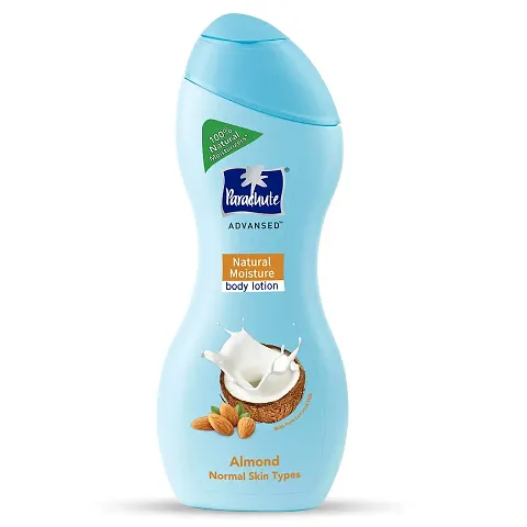 Parachute Advansed Natural Moisture Body Lotion,With Almond,Nourished  Hydrated Skin,250 ml