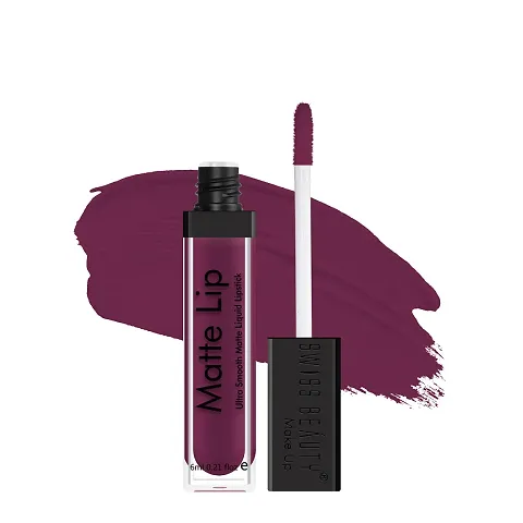 Swiss Beauty Ultra Smooth Matte Liquid Lipstick, 6ml