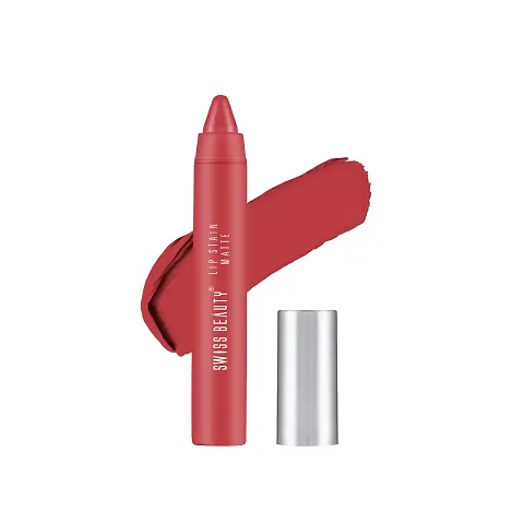 Swiss Beauty Stain Matte Lipstick, 3g