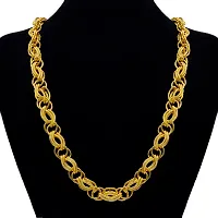 Gold Plated Stainless Steel Designer Chain For Men  Boys-thumb2