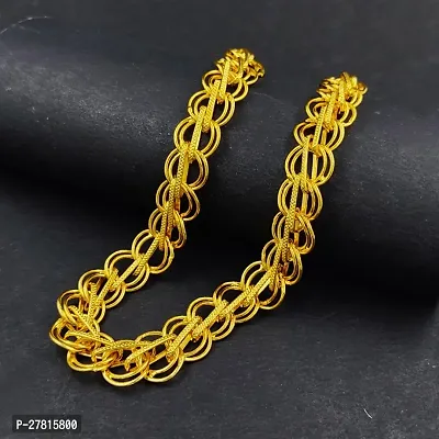 High Quality Indian Polished Gold Plated Brass Chain Gold Chain for Men-thumb0