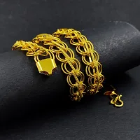 High Quality Indian Polished Gold Plated Brass Chain Gold Chain for Men-thumb2