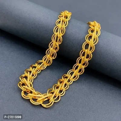 High Quality Indian Polished Gold Plated Brass Chain Gold Chain for Men-thumb5