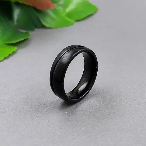 Stylish Metal Band Ring For Men