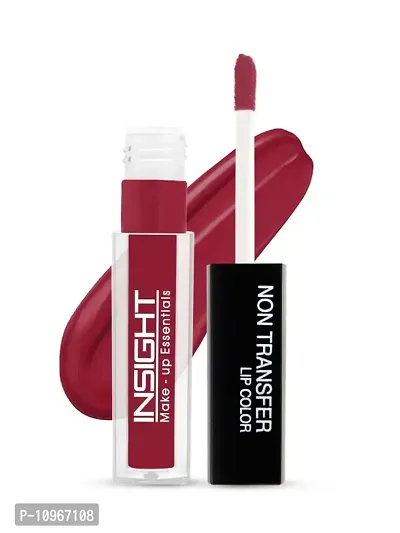 Insight Non Transfer Lip Color, Matte Finish, 4ml (12 Red Room)