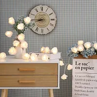 Prisma Collections Blooming Rose Flower LED String Lights Fairy Strip Light for Diwali Decoration Items Diwali Lights Christmas New Year Valentine Room Home Decor (Yellow)-thumb3