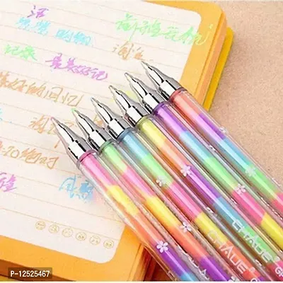 Prisma Collection Diamond Crystal Rainbow Glitter Color Pens, Neon Pen Good Gift for Coloring Kids Sketching Painting Drawing (Set of 3)-thumb0