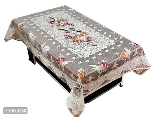 Designer centre table cover NET polyster fabric 40x60 inch-thumb0