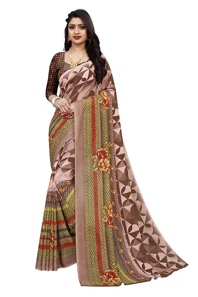 Beautiful Georgette Self Pattern Saree For Women