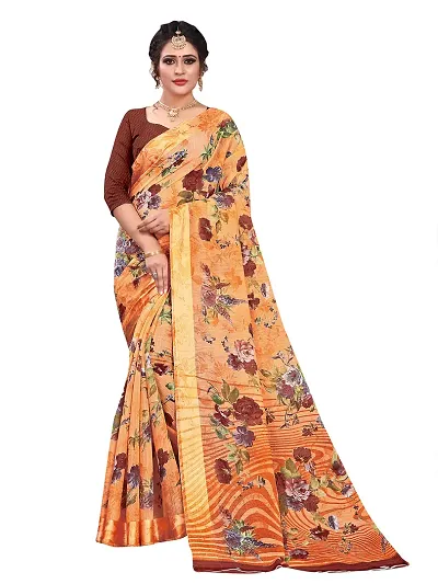 Georgette Saree with Blouse piece