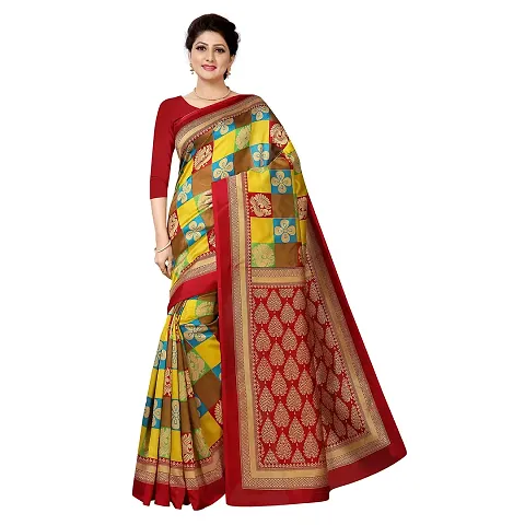 Elegant Polycotton Saree without Blouse piece For Women