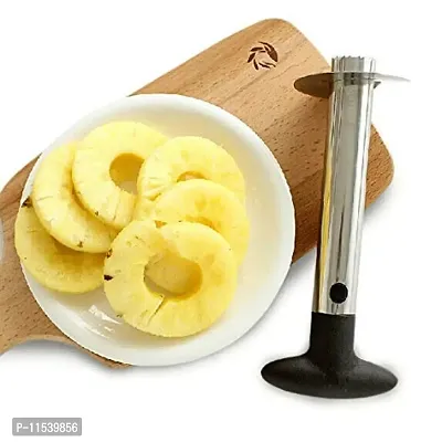 GAK Stainless Steel Fruit Slicer, Cutter Peeler, Silver-thumb4